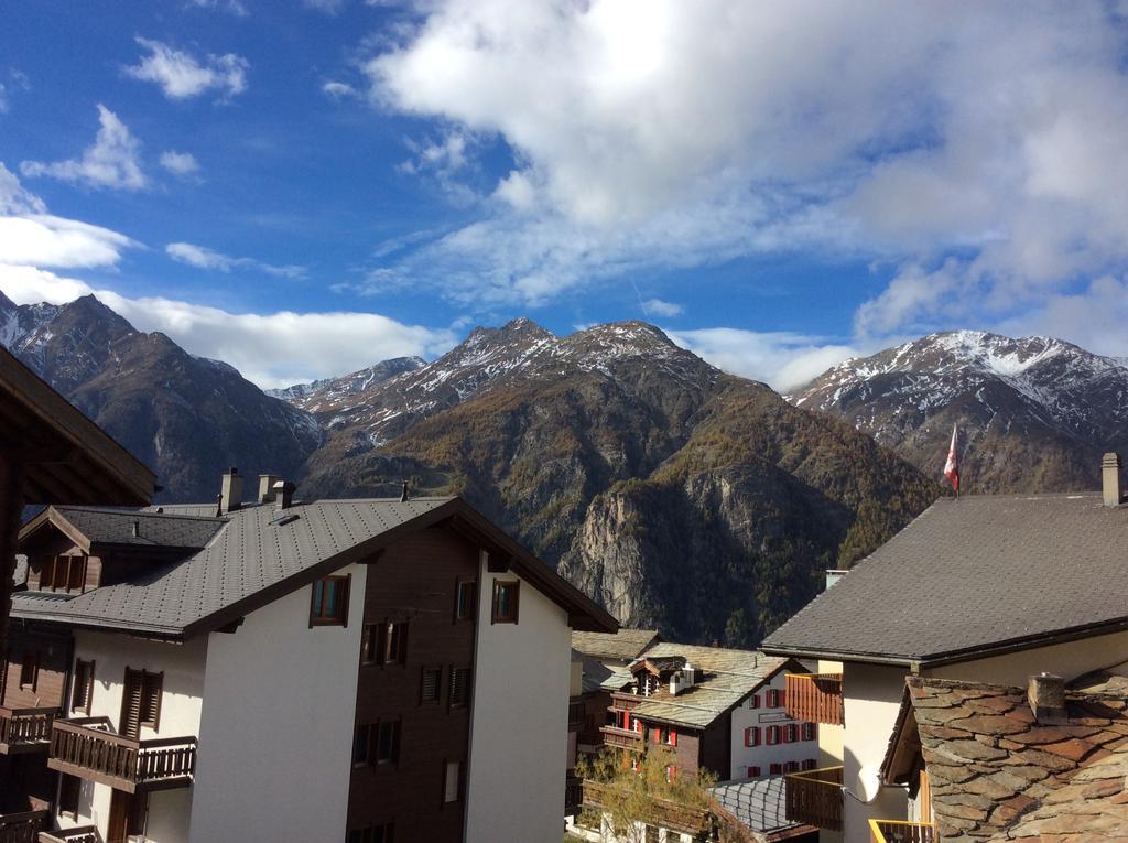 Ferienwohnung Paradiso 1 Grächen Exteriör bild
